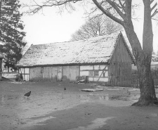 Chlew konstrukcji szkieletowej w zagrodzie gburskiej - Załakowa