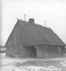 Chałupa konstrukcji zrębowej - Loryniec