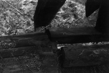 XIX-wieczny chlew konstrukcji zrębowej - Bytonia