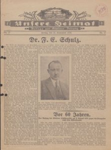 Unsere Heimat. Beilage zur K&ouml;sliner Zeitung Nr. 17/1930