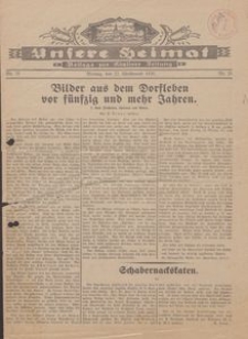 Unsere Heimat. Beilage zur Kösliner Zeitung Nr. 25/1930