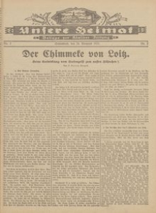 Unsere Heimat. Beilage zur K&ouml;sliner Zeitung Nr. 2/1931