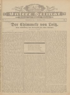 Unsere Heimat. Beilage zur K&ouml;sliner Zeitung Nr. 3/1931