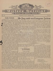 Unsere Heimat. Beilage zur Kösliner Zeitung Nr. 16/1929