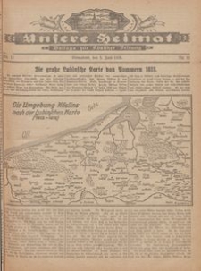 Unsere Heimat. Beilage zur Kösliner Zeitung Nr. 11/1926