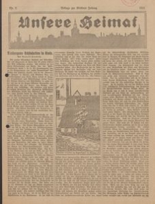 Unsere Heimat. Beilage zur K&ouml;sliner Zeitung Nr. 5/1924