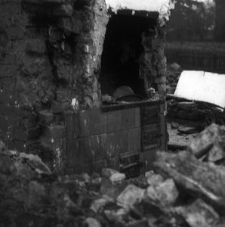 Komin w chałupie XIX-wiecznej małorolnego chłopa - Borsk