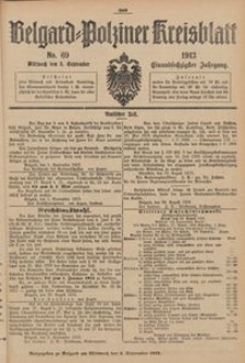 Belgard-Polziner Kreisblatt, 1913, Nr 69