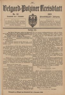 Belgard-Polziner Kreisblatt, 1913, Nr 86