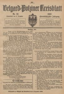 Belgard-Polziner Kreisblatt, 1913, Nr 96