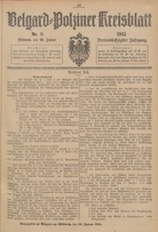 Belgard-Polziner Kreisblatt, 1915, Nr 6