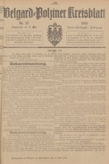 Belgard-Polziner Kreisblatt, 1915, Nr 37