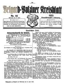 Belgard-Polziner Kreisblatt, 1923, Nr 46