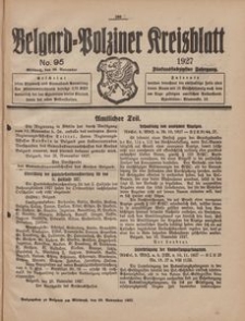 Belgard-Polziner Kreisblatt, 1927, Nr 95