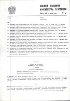 Dziennik Urzędowy Województwa Słupskiego. Nr 4/1988