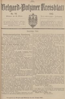 Belgard-Polziner Kreisblatt, 1915, Nr 86