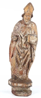 Rzeźba postać biskupa