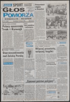 Głos Pomorza, 1990, sierpień, nr 187