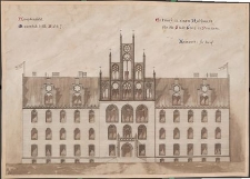 Entwurf zu einem Rathaus f&uuml;r die Stadt Stolp in Pommern