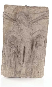 Płyta z przedstawieniem ukrzyżowania