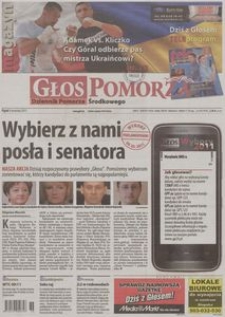 Głos Pomorza, 2011, wrzesień, nr 210