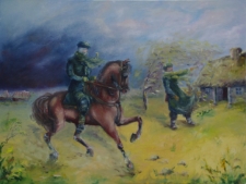 Wojewoda Dobrog&ograve;st zbliża się do starej karczmy