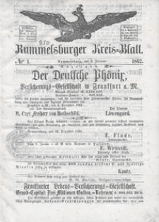 Rummelsburger Kreisblatt 1862