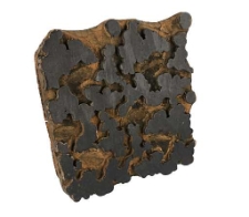 Klocek do drukowania tkanin