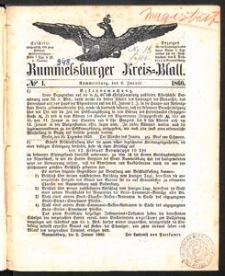 Rummelsburger Kreisblatt 1860