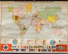 Niemcy &ndash; żegluga morska i powietrzna [mapa]