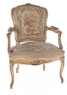 Krzesło z poręczami