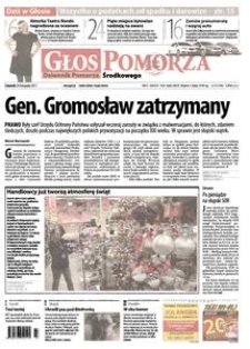 Głos Pomorza, 2011, listopad, nr 273