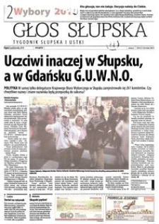 Głos Słupska : tygodnik Słupska i Ustki, 2010, październik, nr 236
