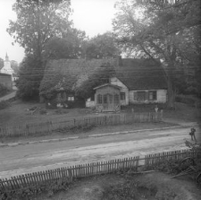 Dw&oacute;r zrębowo-szkieletowy z XVIII wieku - Luzino