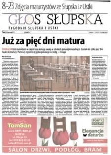 Głos Słupska : tygodnik Słupska i Ustki, 2011, kwiecień, nr 99