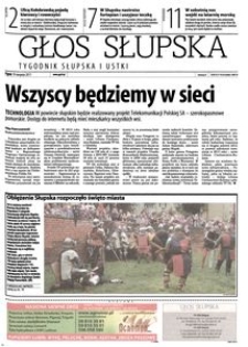 Głos Słupska : tygodnik Słupska i Ustki, 2011, sierpień, nr 192