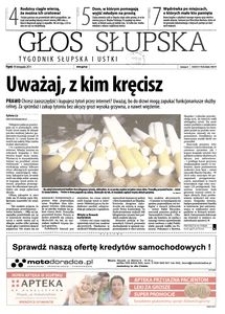 Głos Słupska : tygodnik Słupska i Ustki, 2011, listopad, nr 268