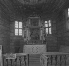 Kościół zrębowy, jednonawowy z ok. 1700 roku - Swornegacie