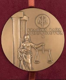 Medal - Krajowa Rada Sądownictwa