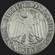 Medal - Pięć Wieków Sejmu Polskiego 1493-1993