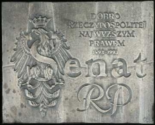 Medal - Dobro Rzeczypospolitej Najwyższym Prawem 1493-1993 - Senat RP