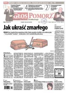 Głos Pomorza, 2012, listopad, nr 278