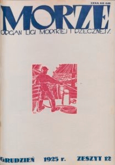 Morze, 1925, nr 12