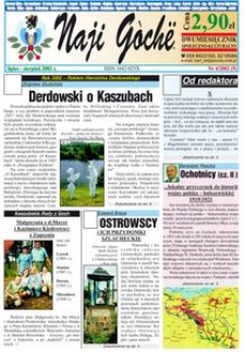 Naji Goch&euml; : dwumiesięcznik społeczno-kulturalny, 2002, nr 4