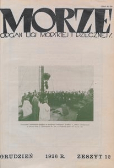 Morze, 1926, nr 12