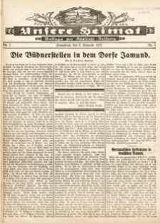 Unsere Heimat. Beilage zur Kösliner Zeitung Nr. 1/1932