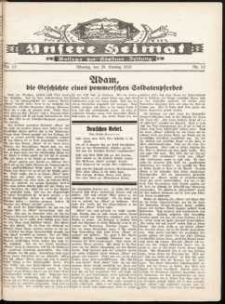 Unsere Heimat. Beilage zur Kösliner Zeitung Nr. 13/1932