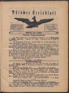 Bütower Kreisblatt 1906