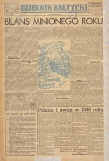Dziennik Bałtycki, 1949, nr 1