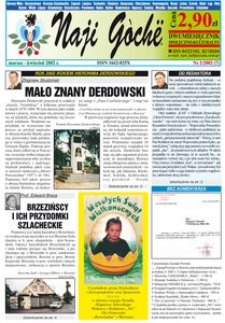 Naji Goch&euml; : dwumiesięcznik społeczno-kulturalny, 2002, nr 2